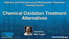 Chemical Oxidation Treatment Alternatives course cover